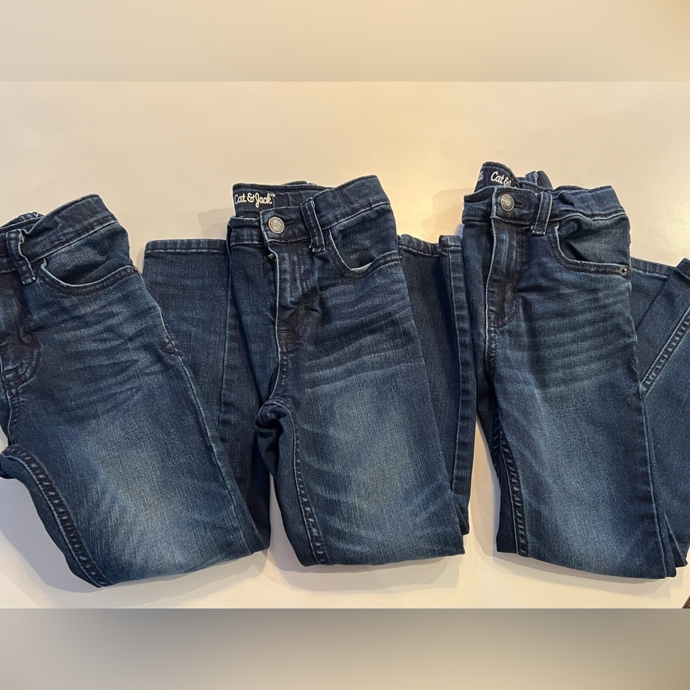 Cat and jack jeans boys size 7